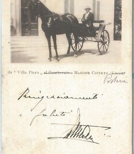 73614 - CARTOLINA d'Epoca - LUCCA  citta' - VILLA PIERO