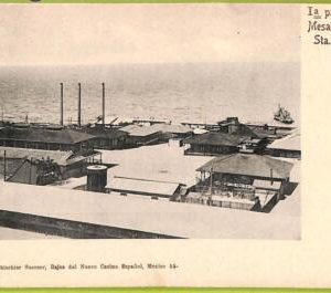 aa5684 - MEXICO -  Vintage Postcard  - Ia parte de la Mesa francesa Sta.Rosalia