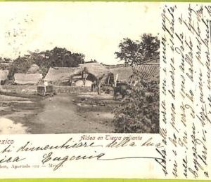 12786 - MEXICO -  Vintage Postcard  - Aldea en Tierra caliente