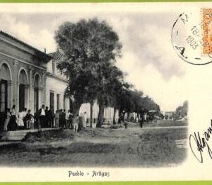 af2763 - URUGUAY - VINTAGE POSTCARD  - Artigas - 1903