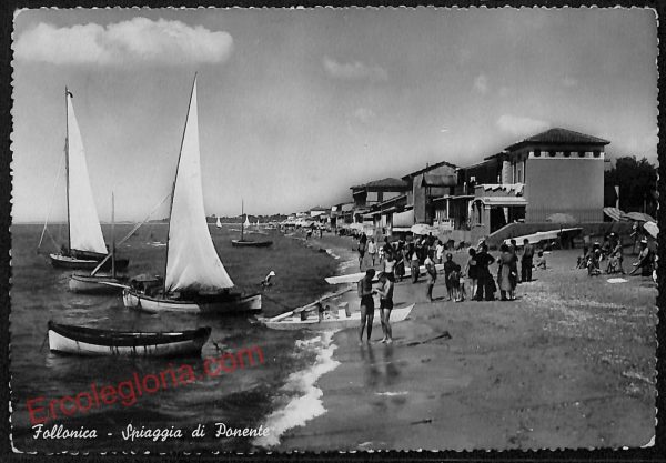 ag2215 - CARTOLINA D'EPOCA - Grosseto Provincia - Follonica