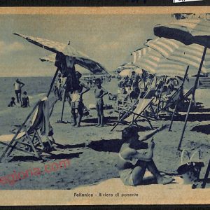 ag2218 - CARTOLINA D'EPOCA - Grosseto Provincia - Follonica   1955