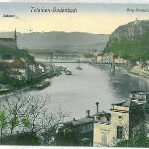 07596 - Ansichtskarten VINTAGE POSTCARD - Czech CZECHOSLOVAKIA - Děčín  Tetschen