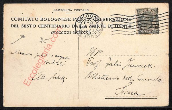 ae2554 - CARTOLINA  D'EPOCA - Bologna Città - immagine 2