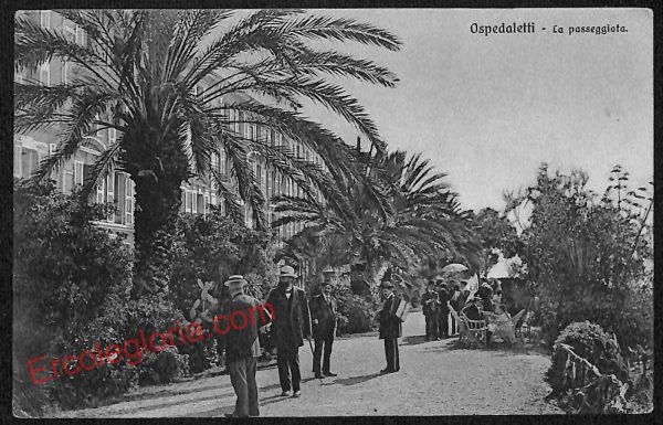 ag4726 - CARTOLINA D'EPOCA - Imperia Provincia - Ospedaletti