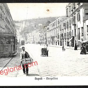 ah3409 - CARTOLINE D'EPOCA - Napoli Citta - Mergellina