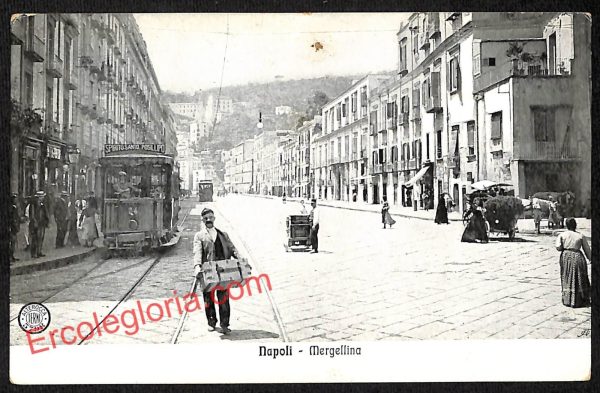 ah3409 - CARTOLINE D'EPOCA - Napoli Citta - Mergellina