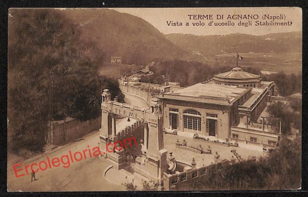 ah3410 - CARTOLINE D'EPOCA - Napoli Citta - Terme di Agnano