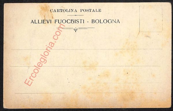 ae2559 - CARTOLINA  D'EPOCA - Bologna Città - Allievi Fuochisti - immagine 2