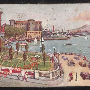 ah3411 - CARTOLINE D'EPOCA - Napoli Citta - La Litoranea