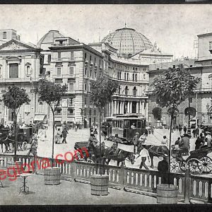 ah3412 - CARTOLINE D'EPOCA - Napoli Citta - Piazza San Ferdinando