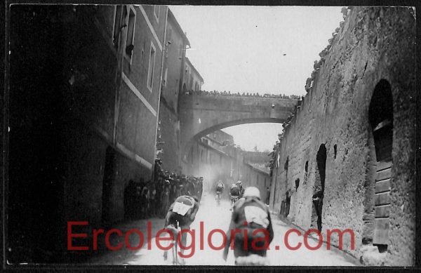 ad4001 - CARTOLINA D'EPOCA - Pitigliano - GIRO ITALIA Fotografica 1927