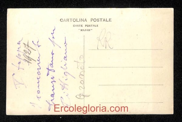 ad4001 - CARTOLINA D'EPOCA - Pitigliano - GIRO ITALIA Fotografica 1927 - immagine 2