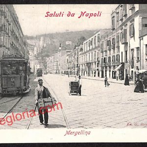 ah3415 - CARTOLINE D'EPOCA - Napoli Citta - Linea Spirito Santo - Posillipo