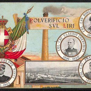 ae2565 - CARTOLINA  D'EPOCA - Bologna Città - Regio Polverificio Sul Liri