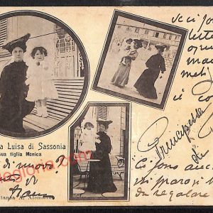 ae7426 - CARTOLINA D'EPOCA - Firenze Città - Principessa Luisa di Sassonia