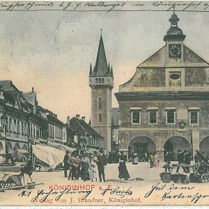 07258 - Ansichtskarten POSTCARD - Czech CZECHOSLOVAKIA - Dvůr Králové Königinhof