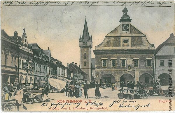 07258 - Ansichtskarten POSTCARD - Czech CZECHOSLOVAKIA - Dvůr Králové Königinhof