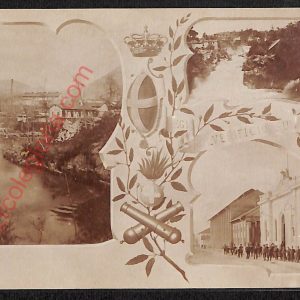 ae2574 - CARTOLINA  D'EPOCA - Bologna Città - Regio Polverficio sul Liri