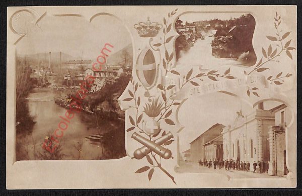 ae2574 - CARTOLINA  D'EPOCA - Bologna Città - Regio Polverficio sul Liri