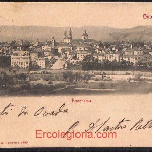 ad9519 - CARTOLINA D'EPOCA - Alessandria Provincia - Ovada  1903