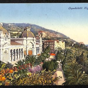 ag4727 - CARTOLINA D'EPOCA - Imperia Provincia - Ospedaletti