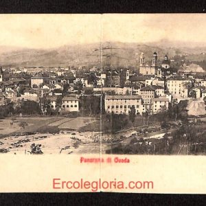 ad9523 - CARTOLINA DOPPIA D'EPOCA - Alessandria Provincia - Ovada