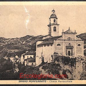 ad9527 - CARTOLINA D'EPOCA - Alessandria Provincia - Spigno Monferrato  1929