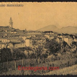 ad9528 - CARTOLINA D'EPOCA - Alessandria Provincia - Spigno Monferrato  1909