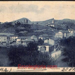 ad9530 - CARTOLINA D'EPOCA - Alessandria Provincia - Spigno Monferrato  1941