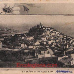 ad9532 - CARTOLINA D'EPOCA - Alessandria Provincia - Sarezzano  1922