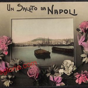 ah3424 - CARTOLINE D'EPOCA - Napoli Citta - Veduta del Porto