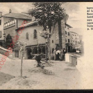 ae2579 - CARTOLINA  D'EPOCA- Bologna Città- Ingresso del Piazzale del Castello