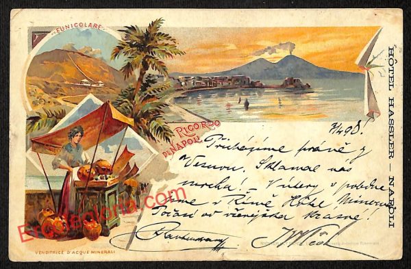 ah3430 - CARTOLINE D'EPOCA - Napoli Citta - Panorama