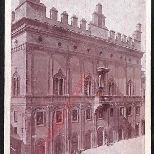 ae2582 - CARTOLINA  D'EPOCA - Bologna Città - Palazzo degli Strazzaroli