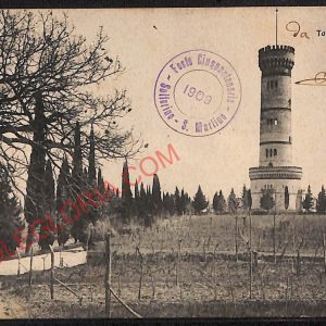 ae4107 - CARTOLINA  D'EPOCA - Brescia Città - Torre di S. Martino  1909