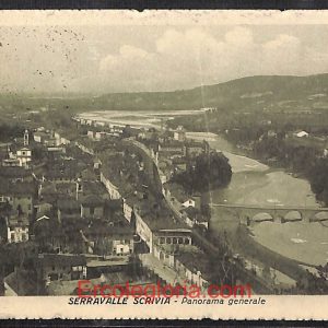 ad9539 - CARTOLINA D'EPOCA - Alessandria Provincia - Serravalle Scrivia   1923