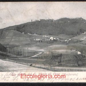ad9542 - CARTOLINA D'EPOCA - Alessandria Provincia - Monferrato  1905