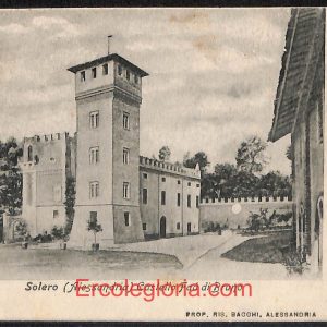 ad9544 - CARTOLINA D'EPOCA - Alessandria Provincia - Solero  1905