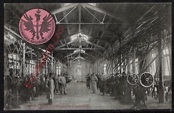 ae2589 - CARTOLINA  D'EPOCA - Bologna Città - Stabilimento Militare Casaralta