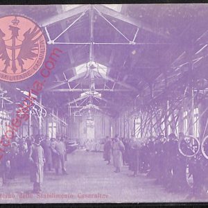 ae2590 - CARTOLINA  D'EPOCA - Bologna Città - Stabilimento Militare Casaralta