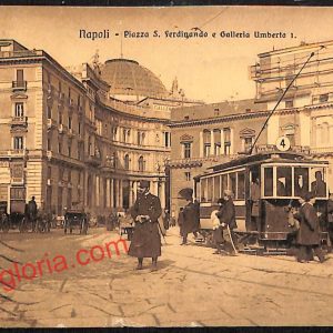 ah3465 - CARTOLINA D'EPOCA - Napoli Citta - Galleria Umberto I