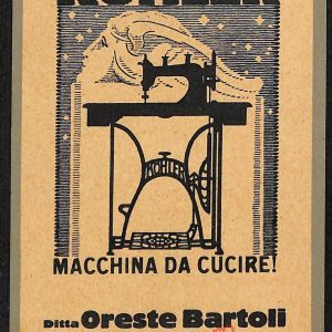 ae7430 - CARTOLINA D'EPOCA - Firenze - Kohler - Macchina da cucire