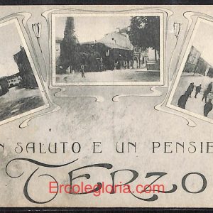 ad9567 - CARTOLINA D'EPOCA - Alessandria Provincia - Terzo