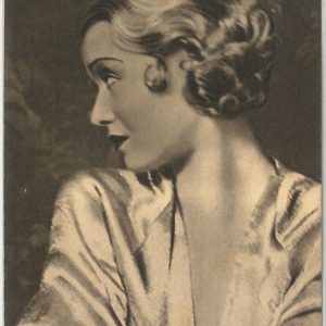 61766 - VINTAGE POSTCARD - CINEMA ACTRESS : Constance Bennett