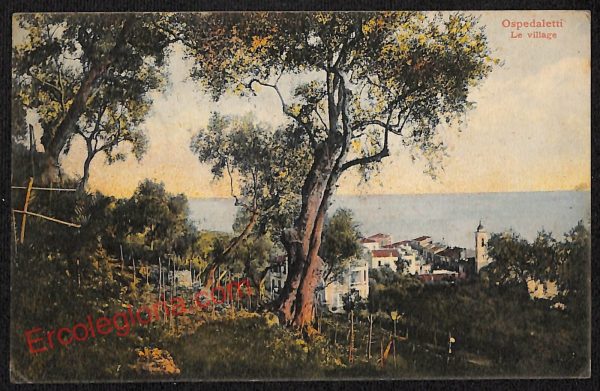 ag4732 - CARTOLINA D'EPOCA - Imperia Provincia - Ospedaletti
