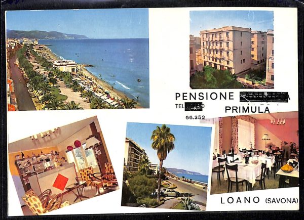 ab7550 -  CARTOLINA  D'EPOCA - Savona Provincia - LOANO