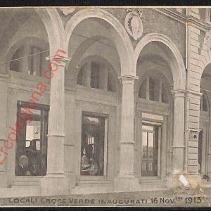 ae2597 - CARTOLINA  D'EPOCA - Bologna Città - Locali Croce Verde in Augurati