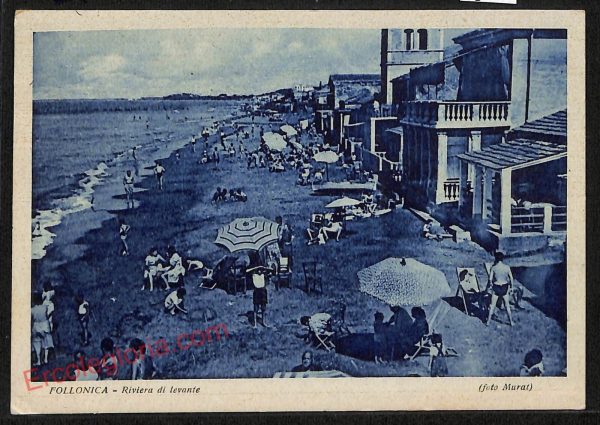ag2241 - CARTOLINA D'EPOCA - Grosseto Provincia - Follonica  1949