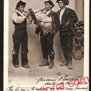 ah3467 - CARTOLINA D'EPOCA - Napoli Citta - Costumi Napoletani